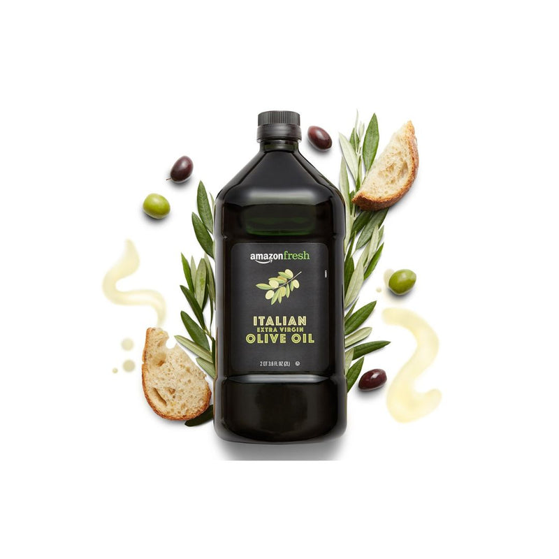Buy 5 Bottles AmazonFresh Italian Extra Virgin Olive Oil, 2 Liter