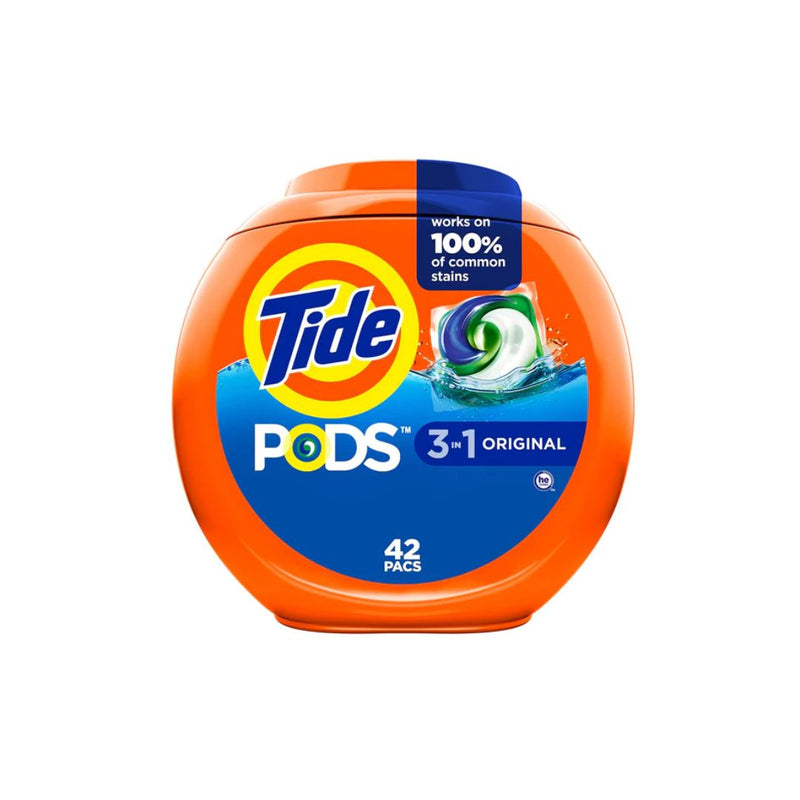 4 Tubs of Tide PODS Liquid Laundry Detergent Soap Pacs