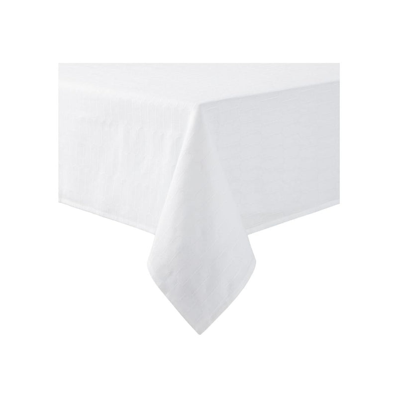 MARTHA STEWART 60″x120″ White Honeycomb Tablecloth