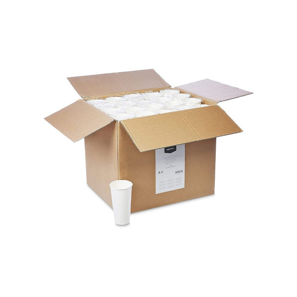 1,000 Amazon Basics Paper Hot Cup, 10 oz