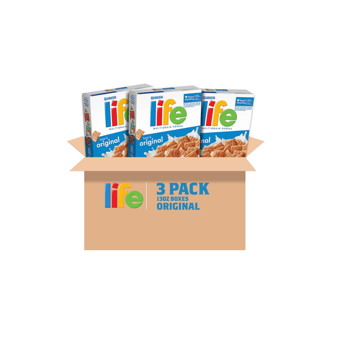 life cereal box