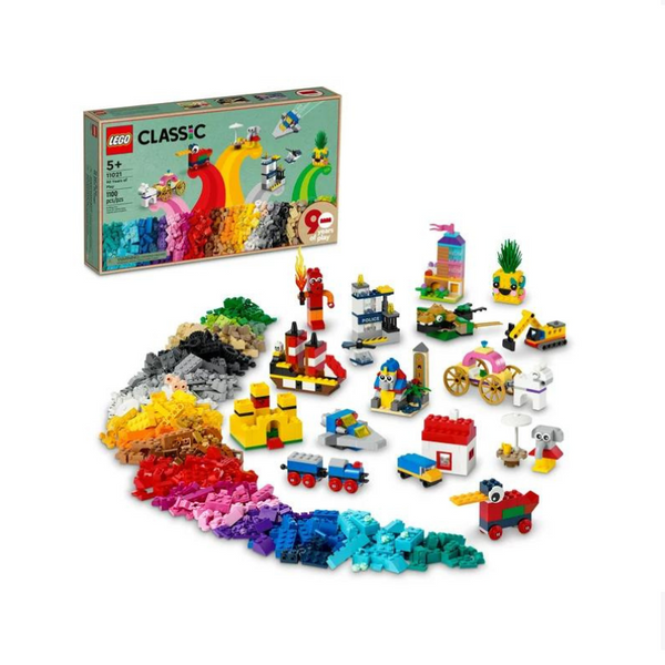 1,100 Piece LEGO Classic Building Set Via Walmart