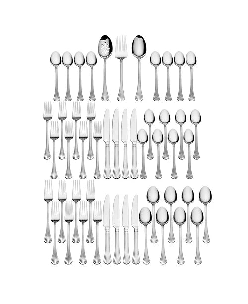 International Silver 51 Piece Flatware Sets, Service for 8 Via Macy's