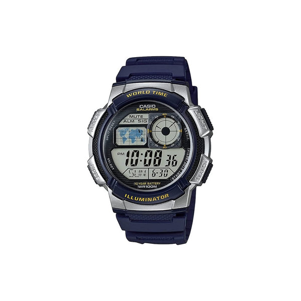 Casio Men’s ’10-Year Battery’ Quartz Resin Watch Via Amazon