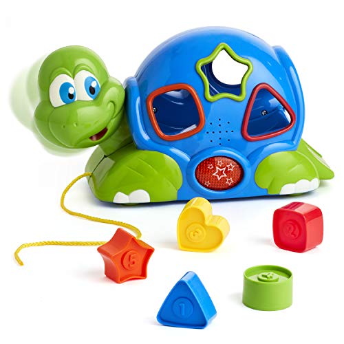 Bruin Pull Along Shape Sorting Turtle Via Amazon