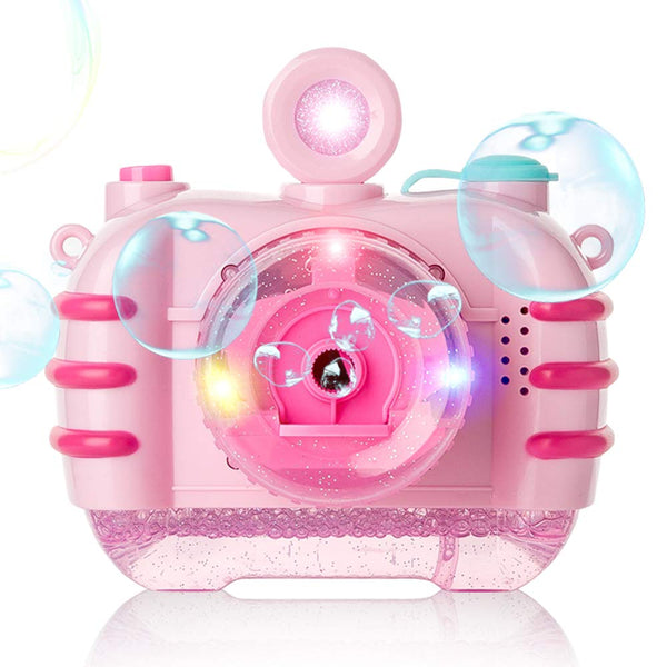 Bubble Machine Camera for Kids | Automatic with Music (More Styles) Via Amazon