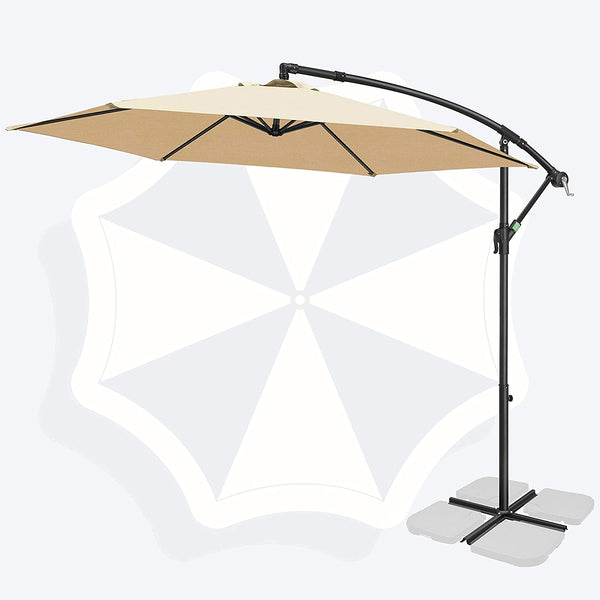 10-ft Patio Outdoor Umbrellas Via Amazon