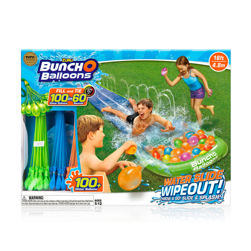 Bunch O Balloons Water Slide Wipeout via Walmart