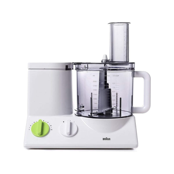 Braun 12 Cup Food Processor Includes 7 Attachment Blades + Chopper and Citrus Juicer Via Amazon
