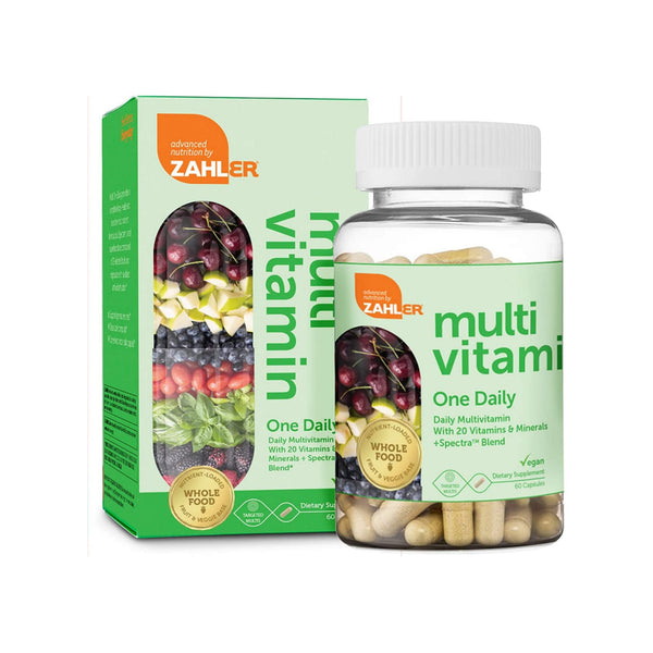 Zahler Multivitamin One Daily, 60 Capsules Via Amazon