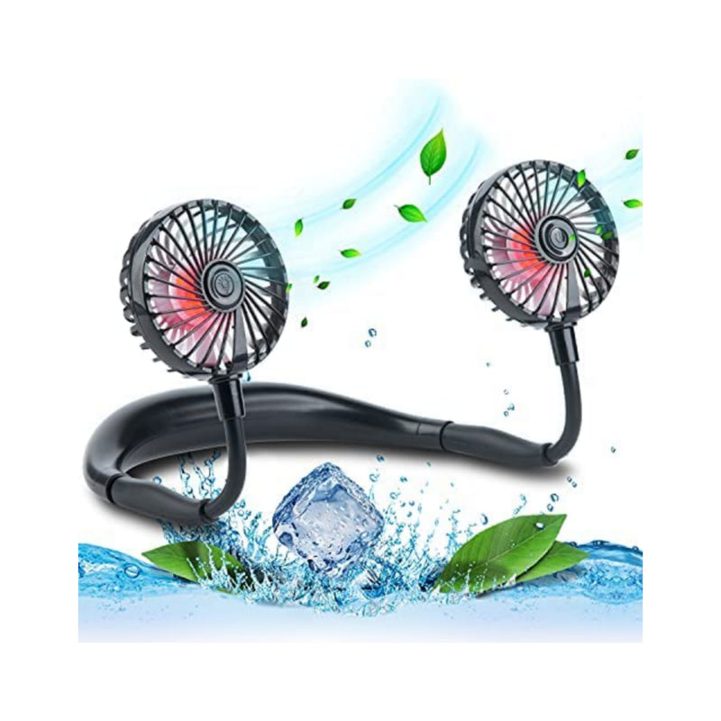 Hand Free Neck Fan Via Amazon