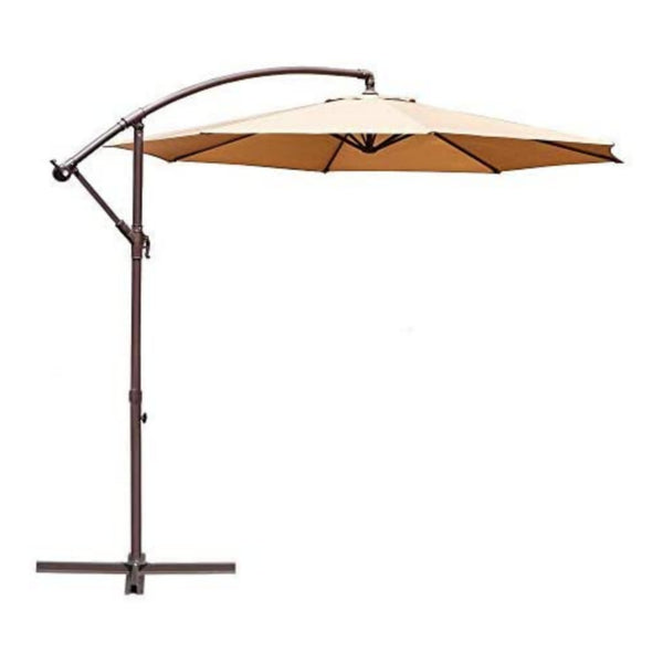 10-ft Offset Hanging Patio Umbrella Via Amazon