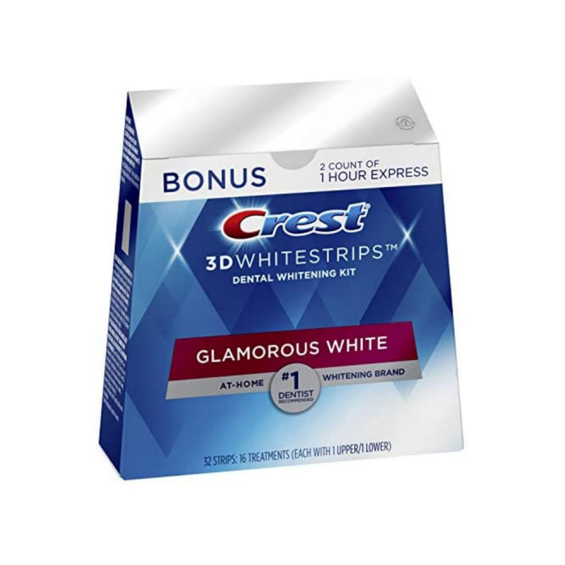 Crest 3D Whitestrips Glamorous White, Teeth Whitening Kit Via Amazon