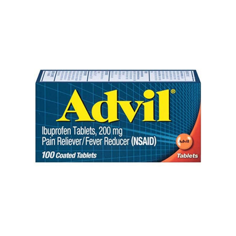 100 Count of Advil Pain Reliever Ibuprofen 200mg Tablets
Via Amazon