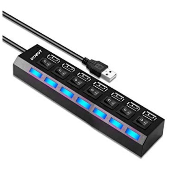 7 Port USB 2.0 Hub with Separate Power Switch Via Amazon ONLY $8.82 Shipped! (Reg $25.50)