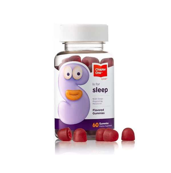 Chapter One Melatonin Gummies, Sleep Aid (60 Flavored Gummies)
Via Amazon