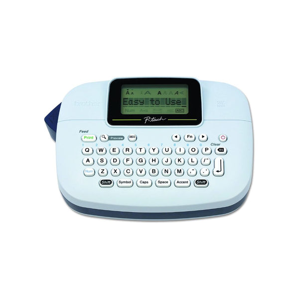 Brother P-Touch, Handy Label Maker, 9 Type Styles, 8 Deco Mode Patterns Via Amazon