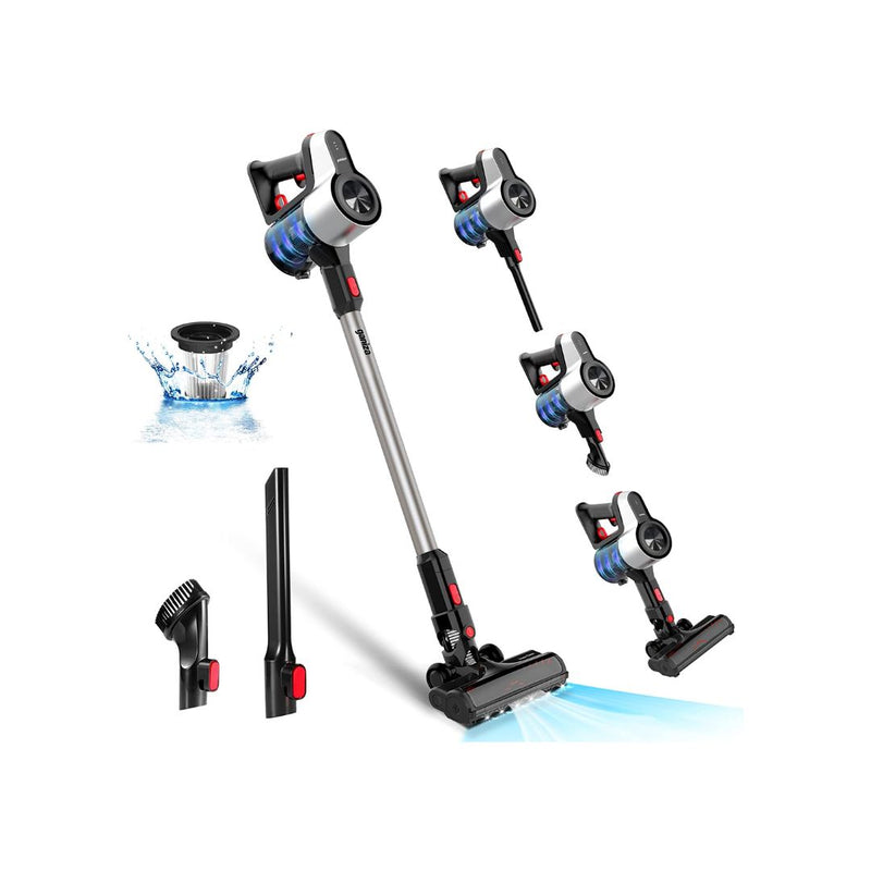 6-in-1 Lightweight Cordless Vacuum with LED Headlights