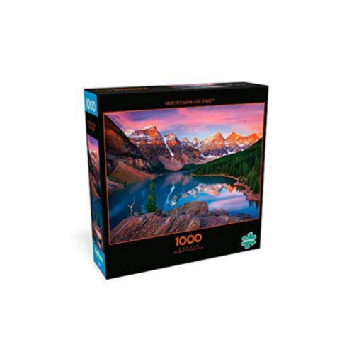 Buffalo Games Mountains On Fire, 1000 Piece Jigsaw Puzzle Via Amazon