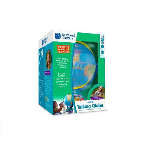 Educational Insights GeoSafari Jr. Talking Globe with Talking Pen Via Amazon