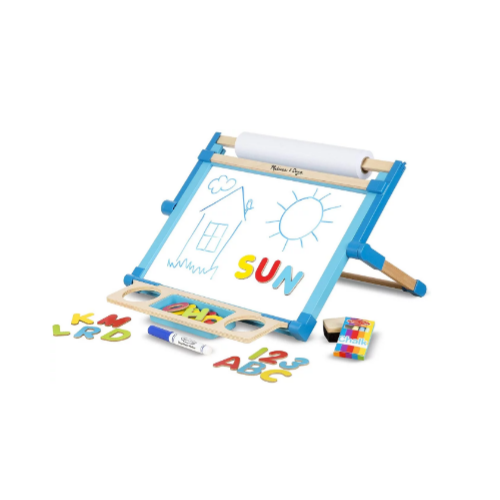 Melissa & Doug Double-Sided Tabletop Easel Via Amazon
