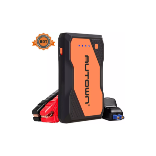 10000mAh Battery Jumper Starter with USB Quick Charge Via Amazon