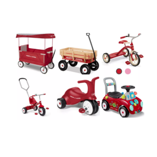 Save Big on Radio Flyer Trikes and Wagons Via Amazon