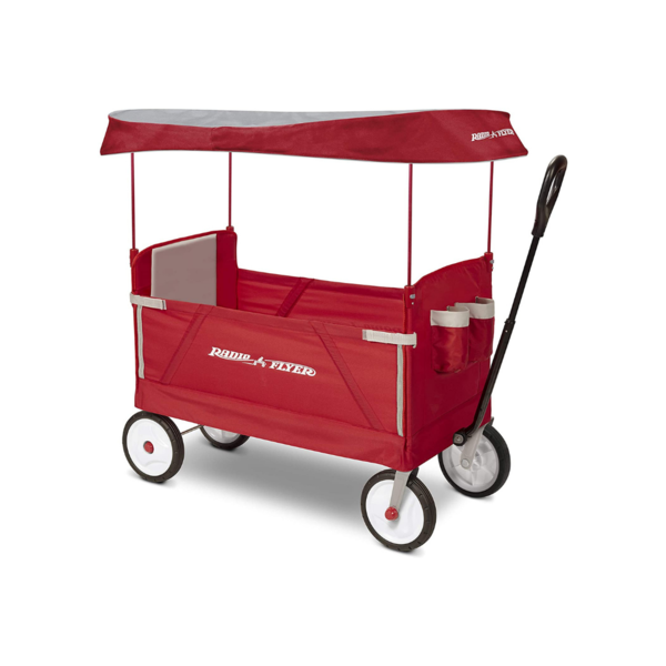 Radio Flyer 3-in-1 EZ Fold Wagon with Canopy via Amazon