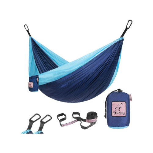 Portable Hammock with Tree Straps Via Amazon