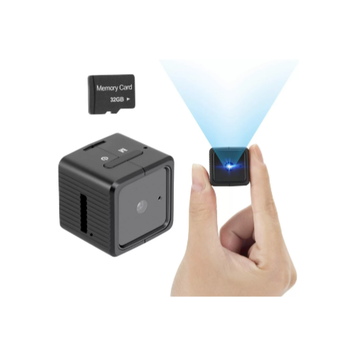 1080p Mini Spy Hidden Camera with Audio, Motion Detection, Night Vision Via Amazon