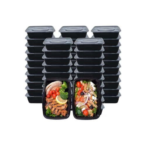 50 Pack Food Storage Containers with Lids Via Amazon
