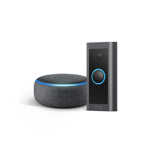 Ring Video Doorbell Bundle with Echo Dot
Via Amazon