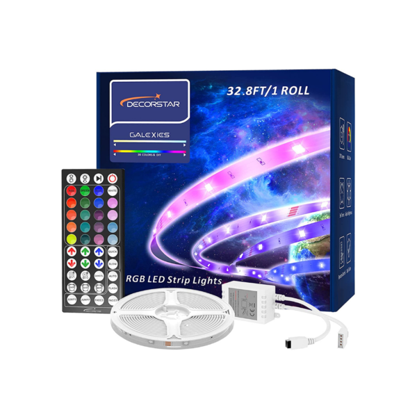 32.8 Foot Changing Led Strip Lights
Via Amazon