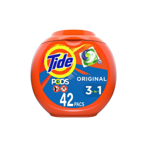 4 Packs of 42-Ct Tide PODS, Original Scent