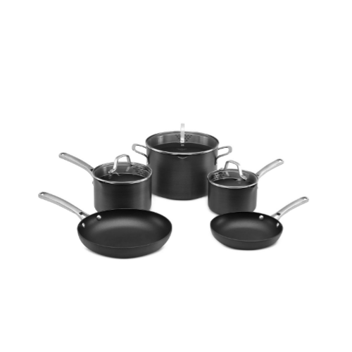 Calphalon Classic Hard-Anodized Nonstick 8-Pc. Cookware Set Via Macy's