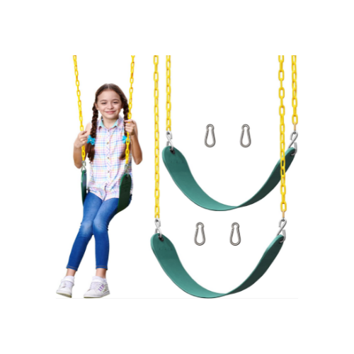 2-Pack Jungle Gym Kingdom Swing Set Via Amazon