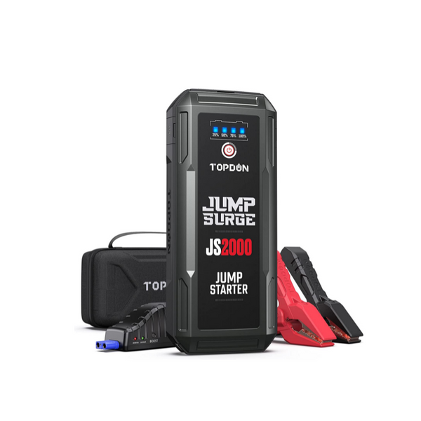 Car Battery Charger Jump Starter Via Amazon