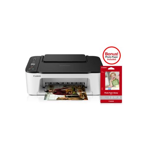 Canon PIXMAWireless AIO Printer w/Glossy Photo Paper 4x6 (50 Sheets) Via Walmart