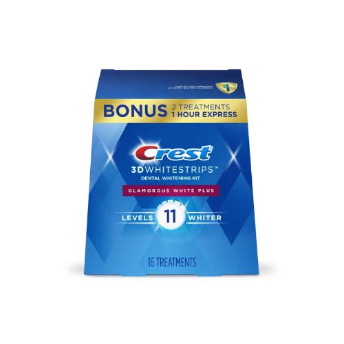 Crest 3D Whitestrips, Glamorous White, Teeth Whitening Strip Kit, 32 Strips Via Amazon