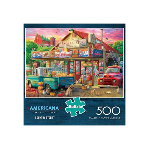 Buffalo Games Country Store, 500 Piece Jigsaw Puzzle Via Amazon