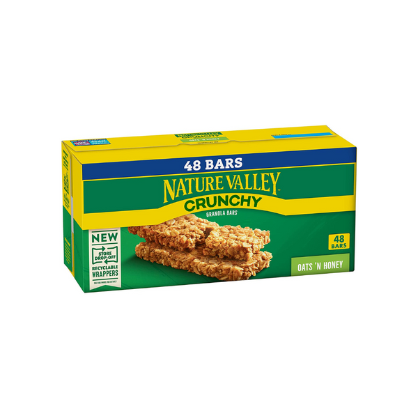 24 Packs Of Nature Valley Crunchy Oats ‘n Honey Granola Bars Via Amazon