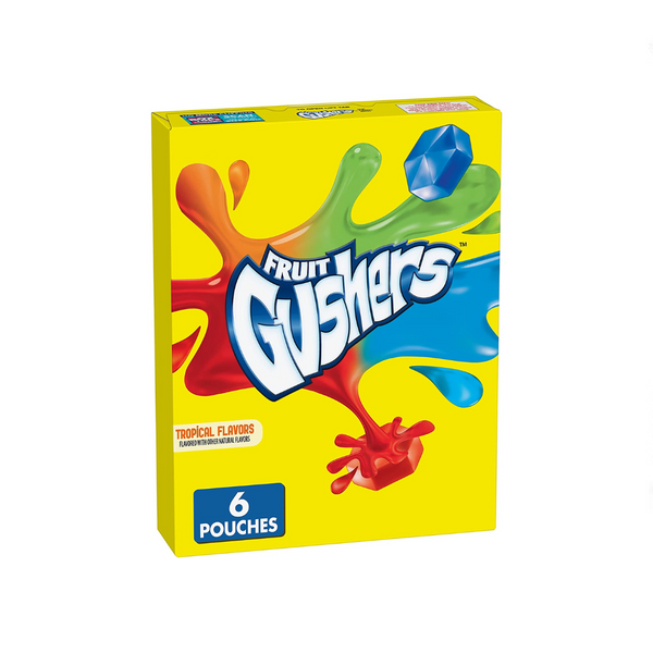 6 Gushers Fruit Flavored Snacks Via Amazon