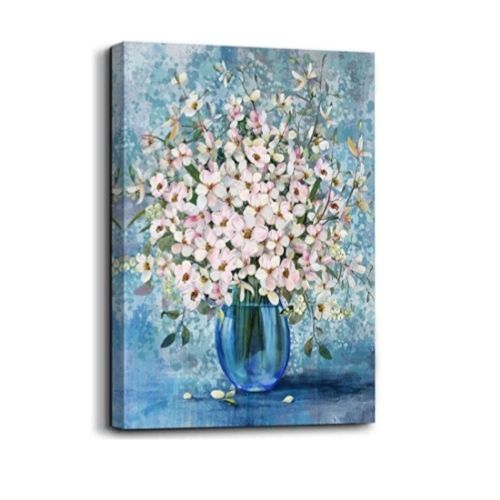 Canvas Print Framed Wall Decor 11x15 Via Amazon