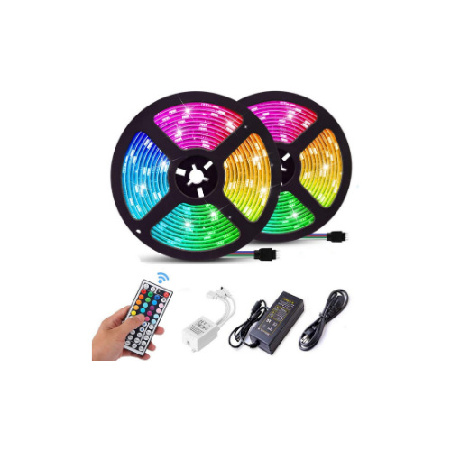 32.8 Ft RGB Color Changing Led Strip Lights via Amazon
