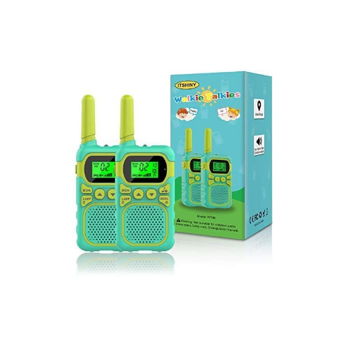 Kids Walkie Talkies with 22 Channels & 3 Mile Range via Amazon