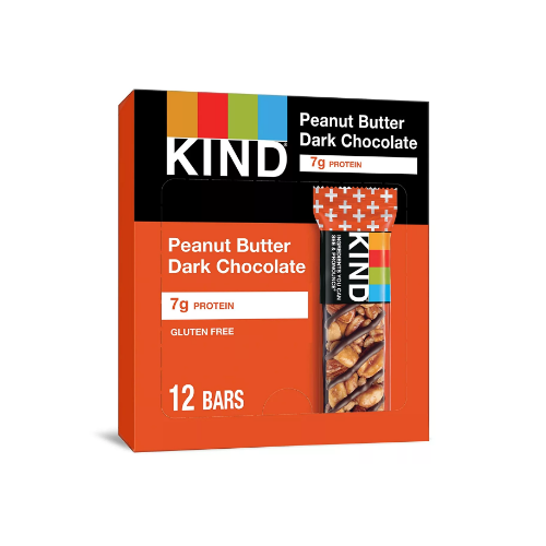 12 Pack Of Peanut Butter Dark Chocolate Kind Bars