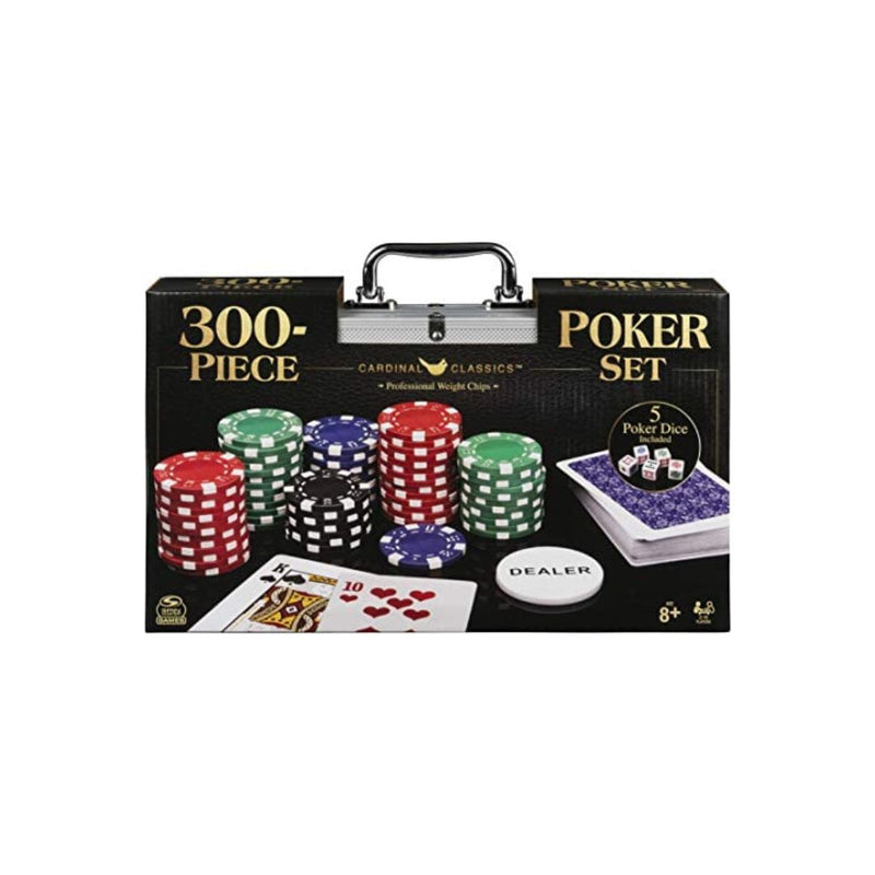 Cardinal Classics, 300-Piece Poker Set
Via Amazon