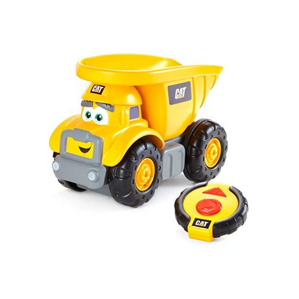 CatToysOfficial Construction Junior Crew Lil' Movers Remote Control Truck Via Amazon