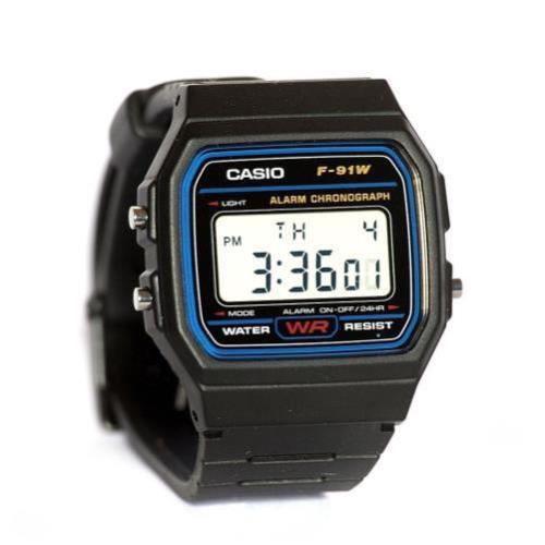 Casio Men's F91W-1 Classic Black Digital Via Ebay SALE $9.54 Shipped! (Reg $18.95)