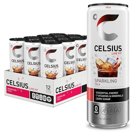 12 Cans Celsius Energy Drinks (14 Flavors)